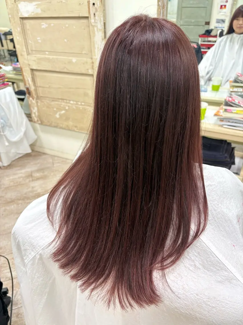 カラー 菊地 映香のヘアスタイル