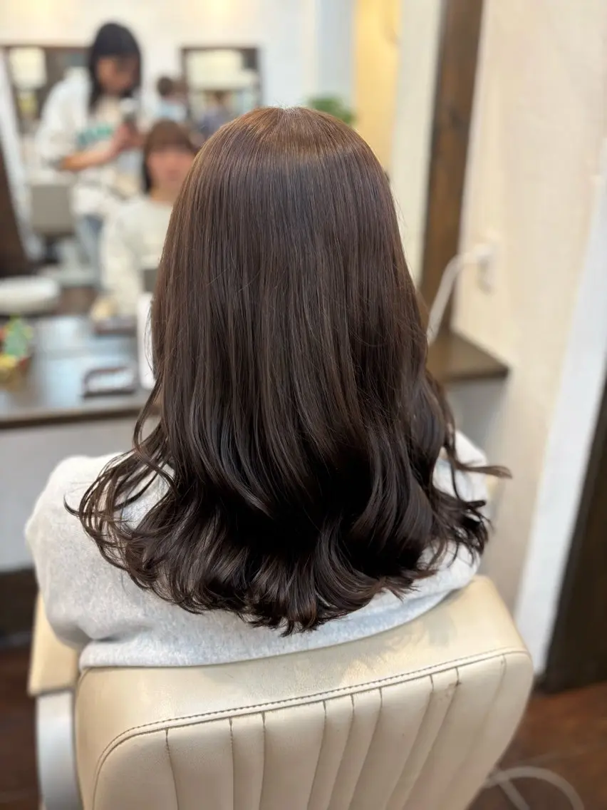 セミロング カット ヘアカラー 🌿吉池 朱莉🌿のヘアスタイル