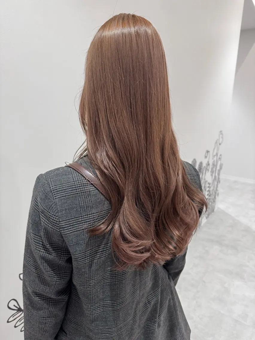 ロング ヘアカラー 🧸ダブルカラー/ベ ージュ🍪さりなのヘアスタイル