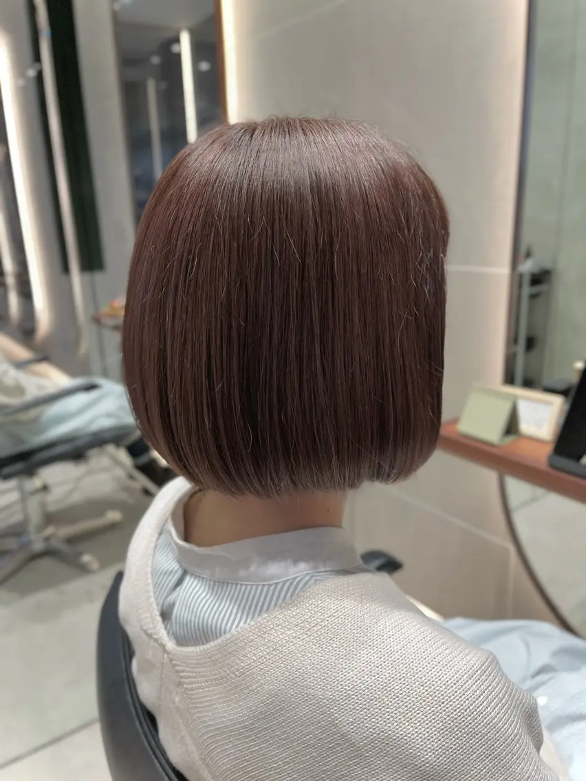 💐ボブorショートカット+カラー💐の写真