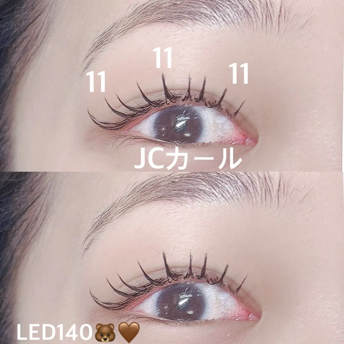 マツエク・マツパ フラットラッシュ EYELA南森町 帆乃佳✌︎¨̮のマツエク・マツパデザイン
