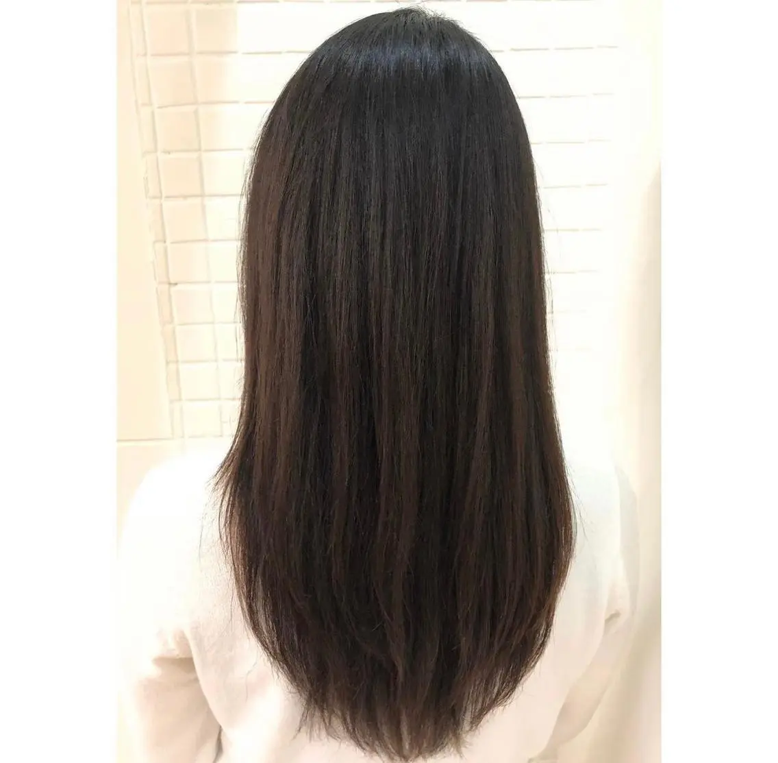 カット➕ナチュラル縮毛矯正⭐︎ケアtr付の写真