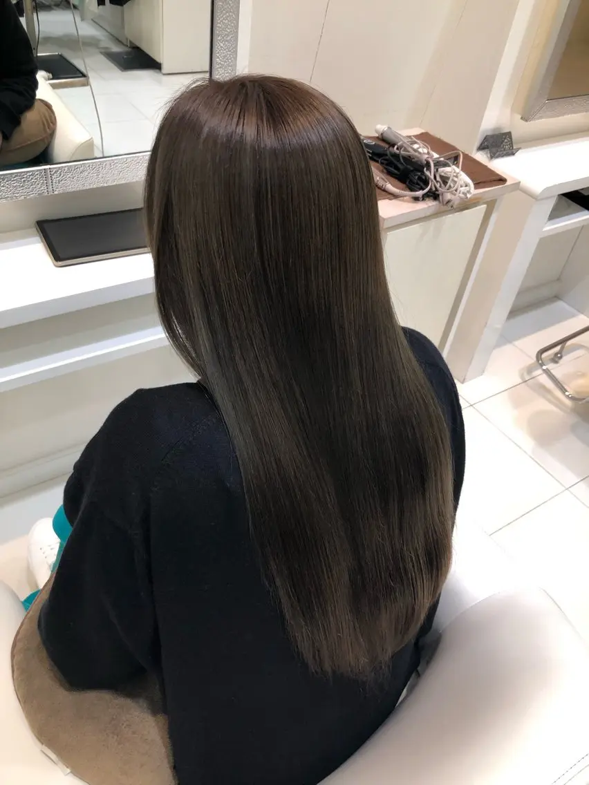ロング カラー VANCOUNCIL 宇美町美容室岡川結奈のヘアスタイル
