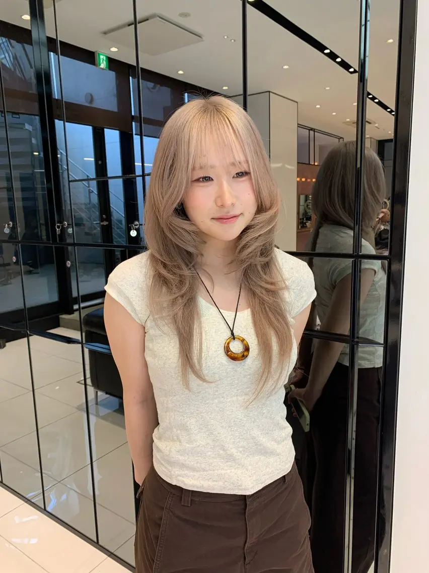 ロング ヘアカラー keen吉祥寺🐆 レイヤー/NAO🩶のヘアスタイル
