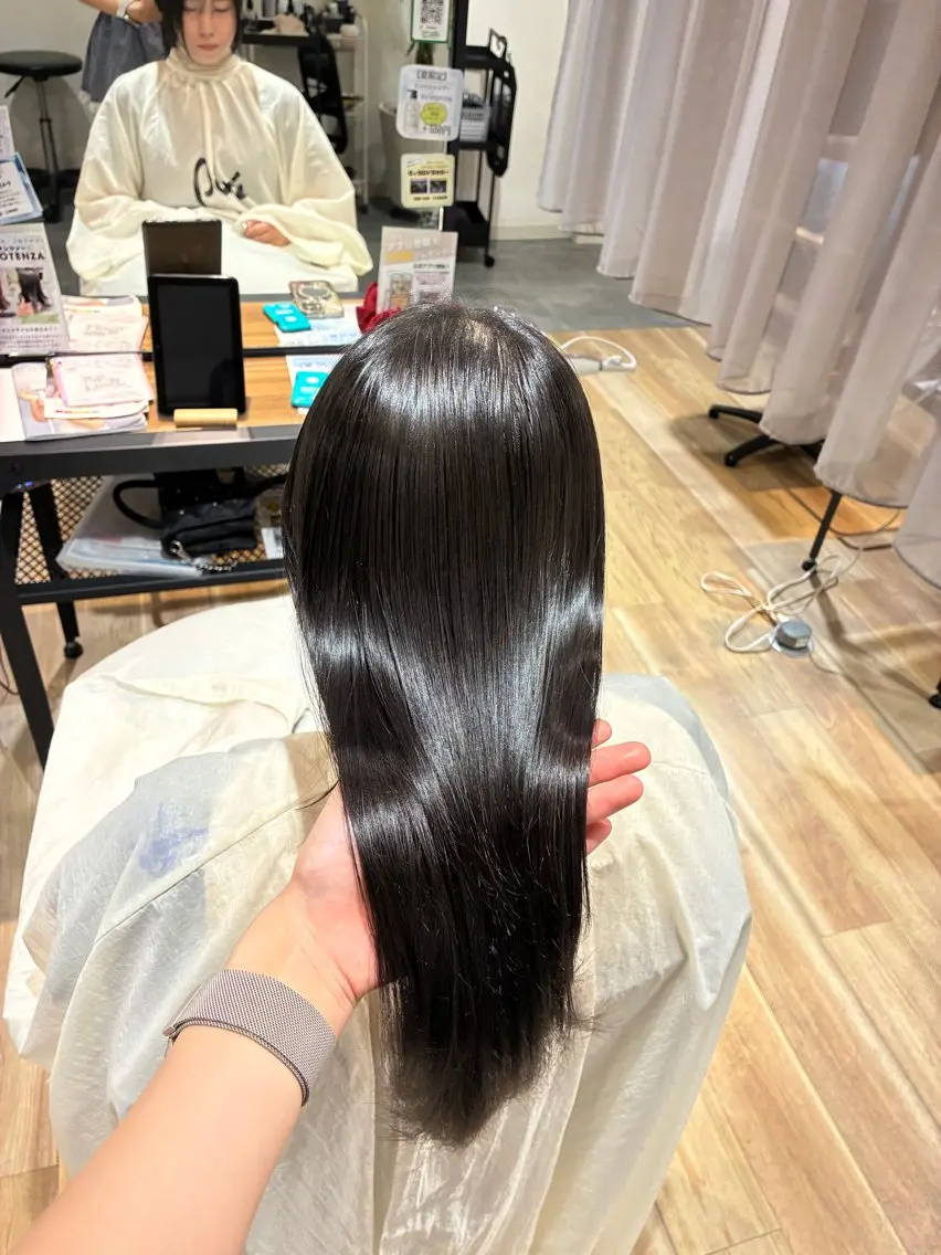 ロング 田中まなか 🫧カラーモデルのヘアスタイル
