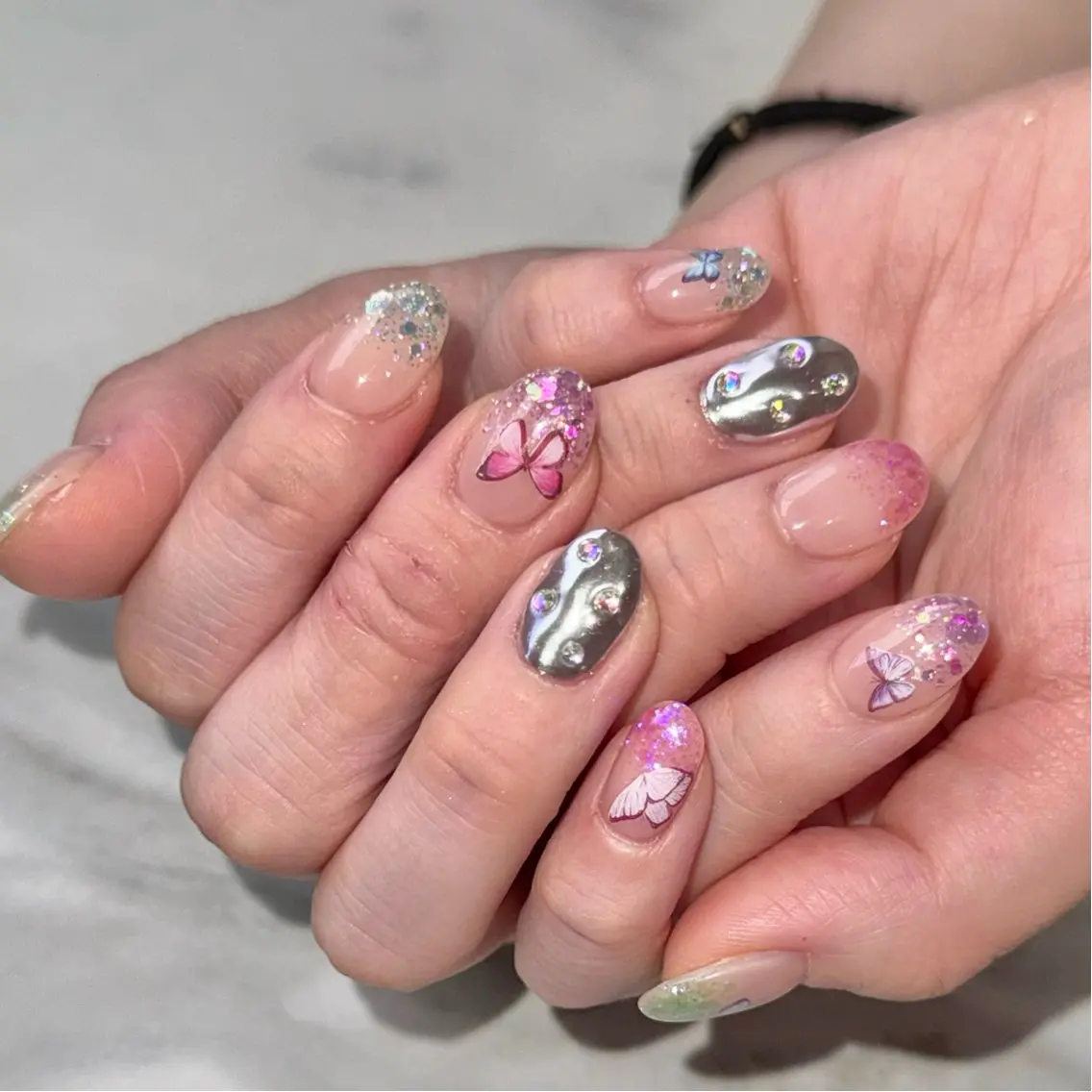 ネイル 持ち込み ハンドネイル Wiznail YUMEのネイルデザイン