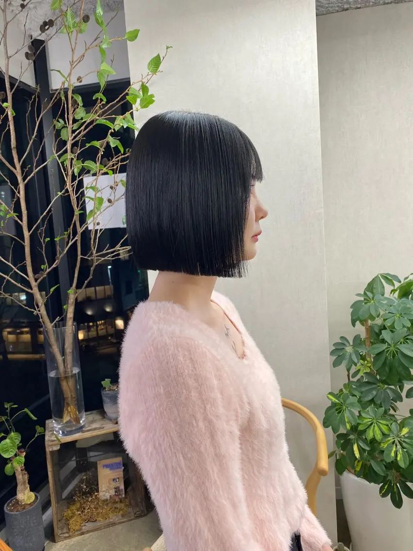 ショート カラー カット kiji NAHO/ パーマ／久屋大通のヘアスタイル