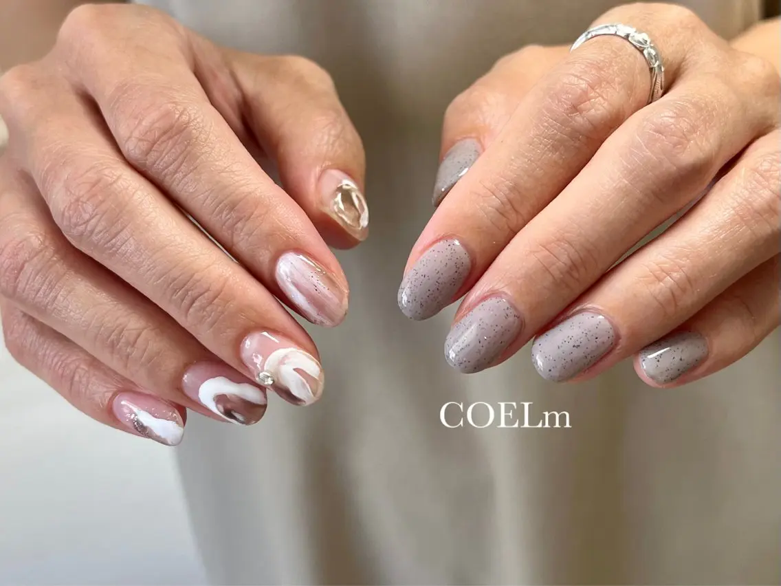 ネイル COELm🌙 /ネイル着付けのネイルデザイン