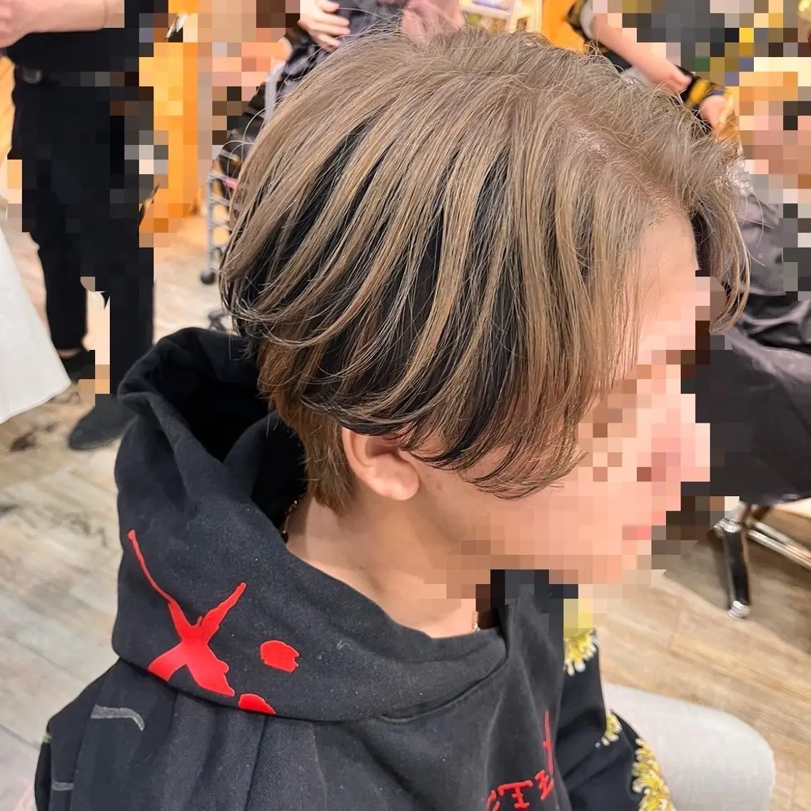 💙メッシュ💙メンズ トリートメント無料🌈の写真