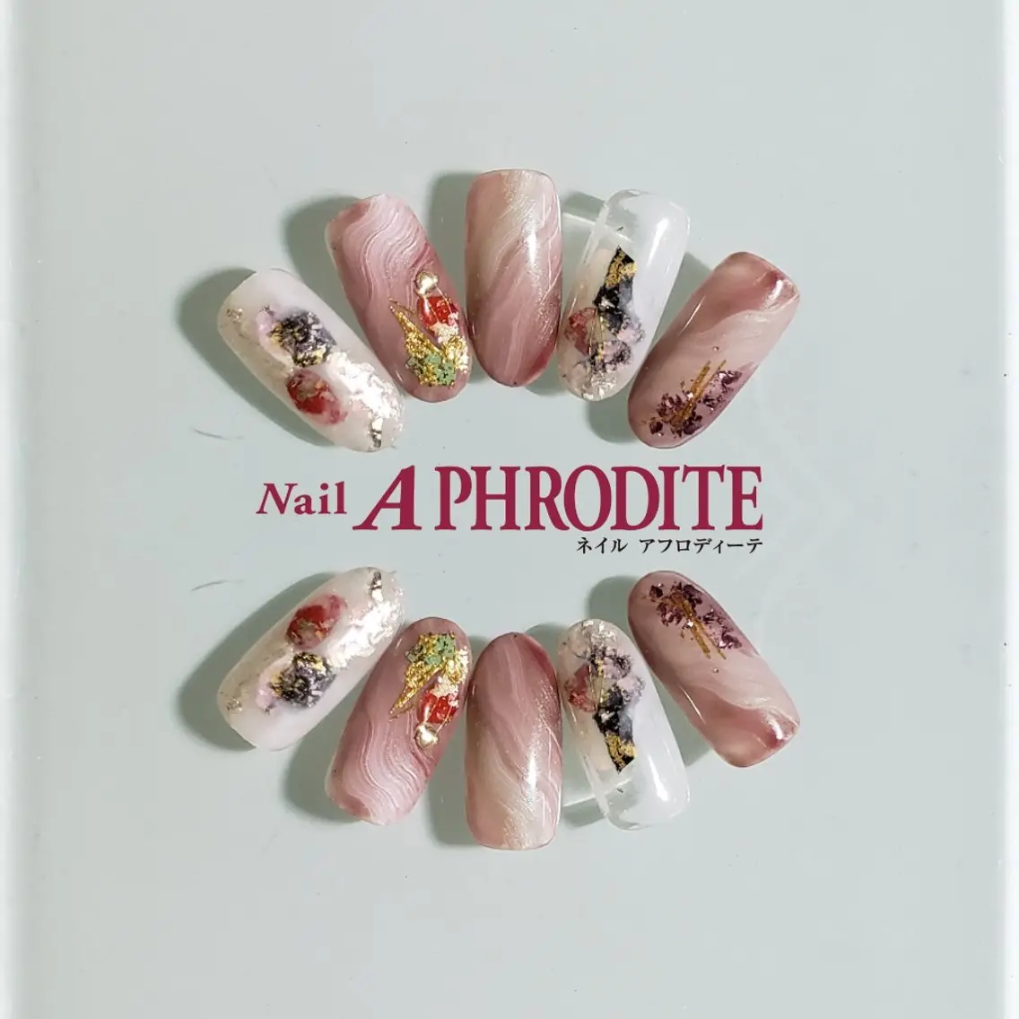 ネイル ジェルネイル ニュアンスネイル スカルプネイル ソフトジェル ネイルチップ Nail Aphroditeのネイルデザイン