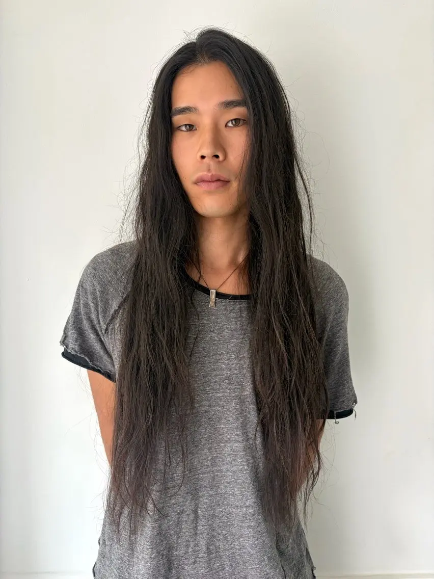 ロング メンズ ロング 神田橋 翔太郎のヘアスタイル