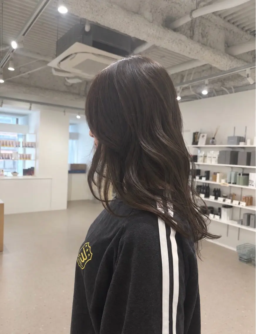 カラー ヘアカラー 松本 ゆらのヘアスタイル
