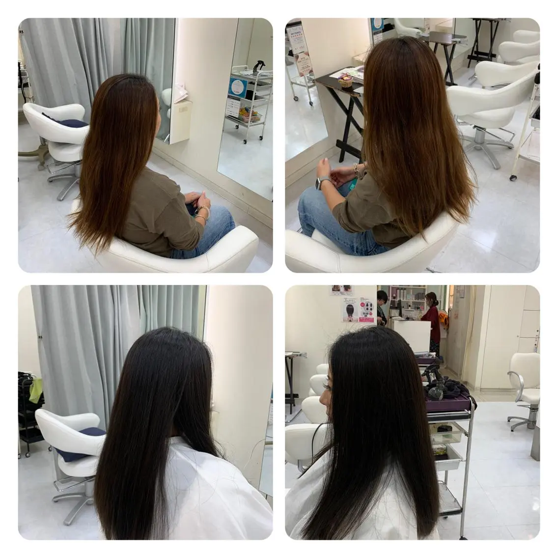 ロング アッシュ 丹野 圭太のヘアスタイル