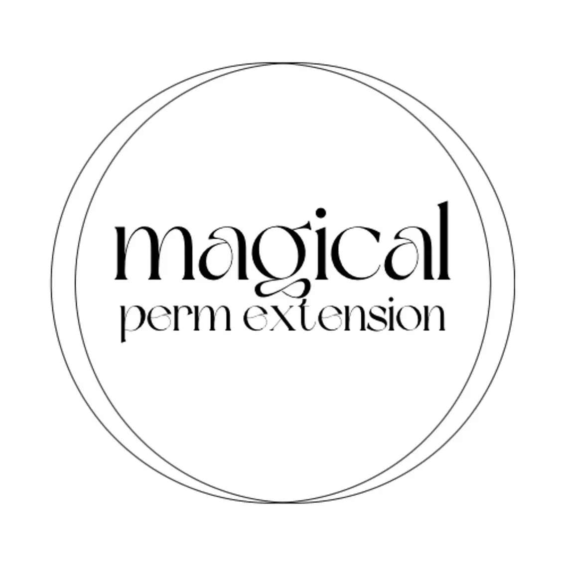 magicalperm extension🪄シングルエクステつけ放題コースの写真
