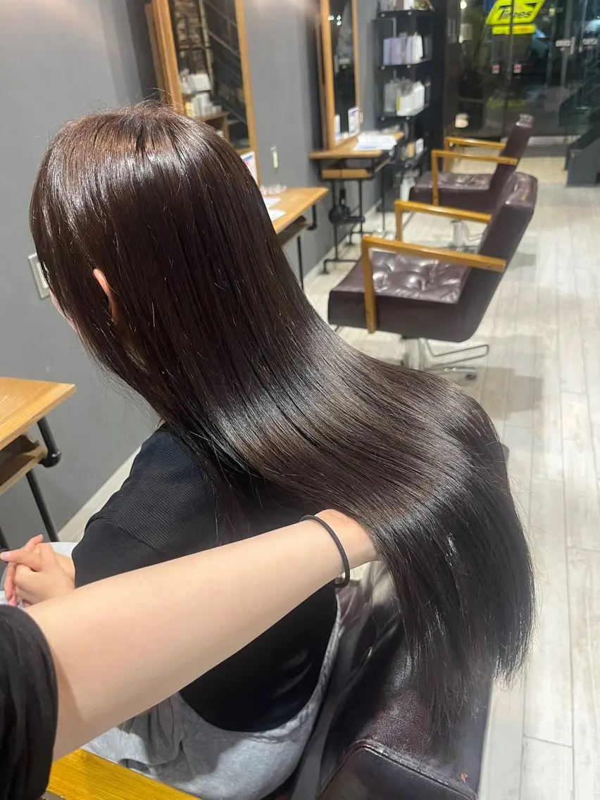 ロング カラー 透明感カラー ヘアカラー 🫧鈴木ちゃん🫧 似合わせ×個性のヘアスタイル