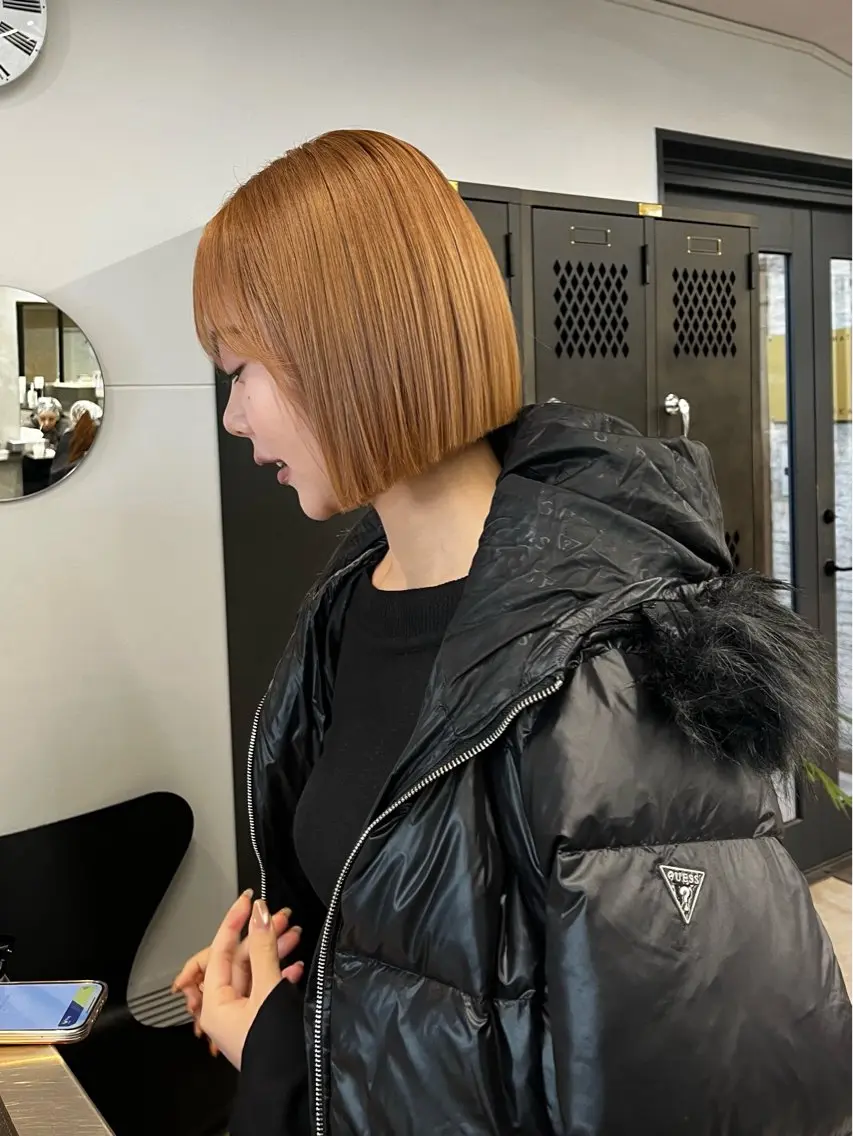 ショート カラー yuan tanakaのヘアスタイル