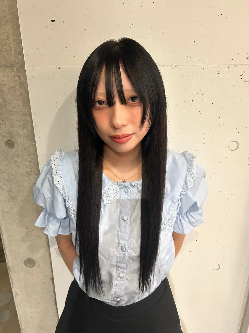 ロング エクステ colorlist 🖤SARASAのヘアスタイル