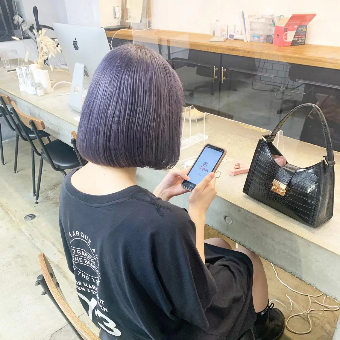 ショート カラー 🎀暖色カラー🎀 ♡yurika♡のヘアスタイル