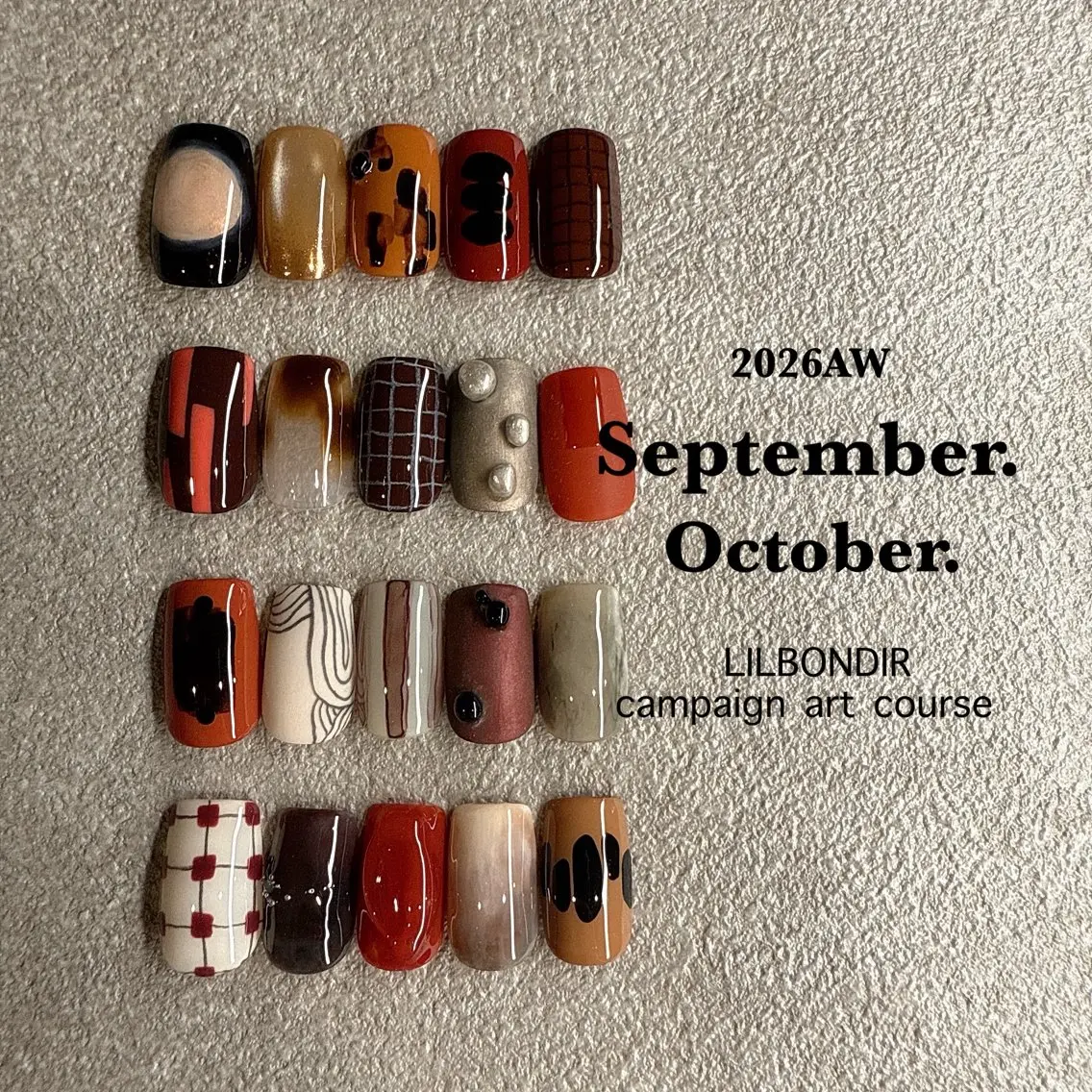 【9.10月限定🌝】ハンド定額アートコース 通常価格より最大¥2200off ✳︎✳︎✳︎ オフケア込みの写真