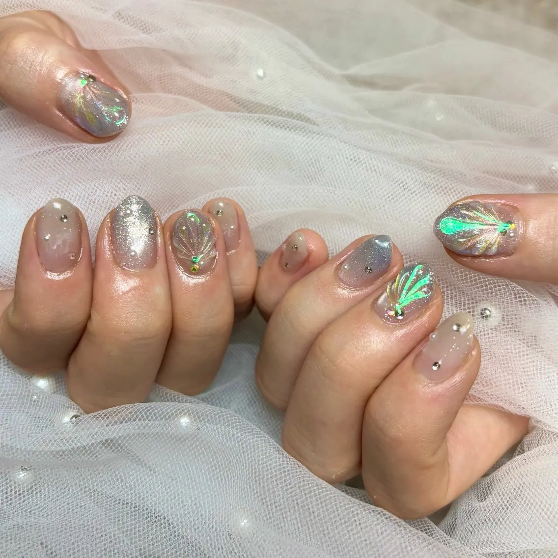 ネイル ハンドネイル San＆Lily madokaのネイルデザイン