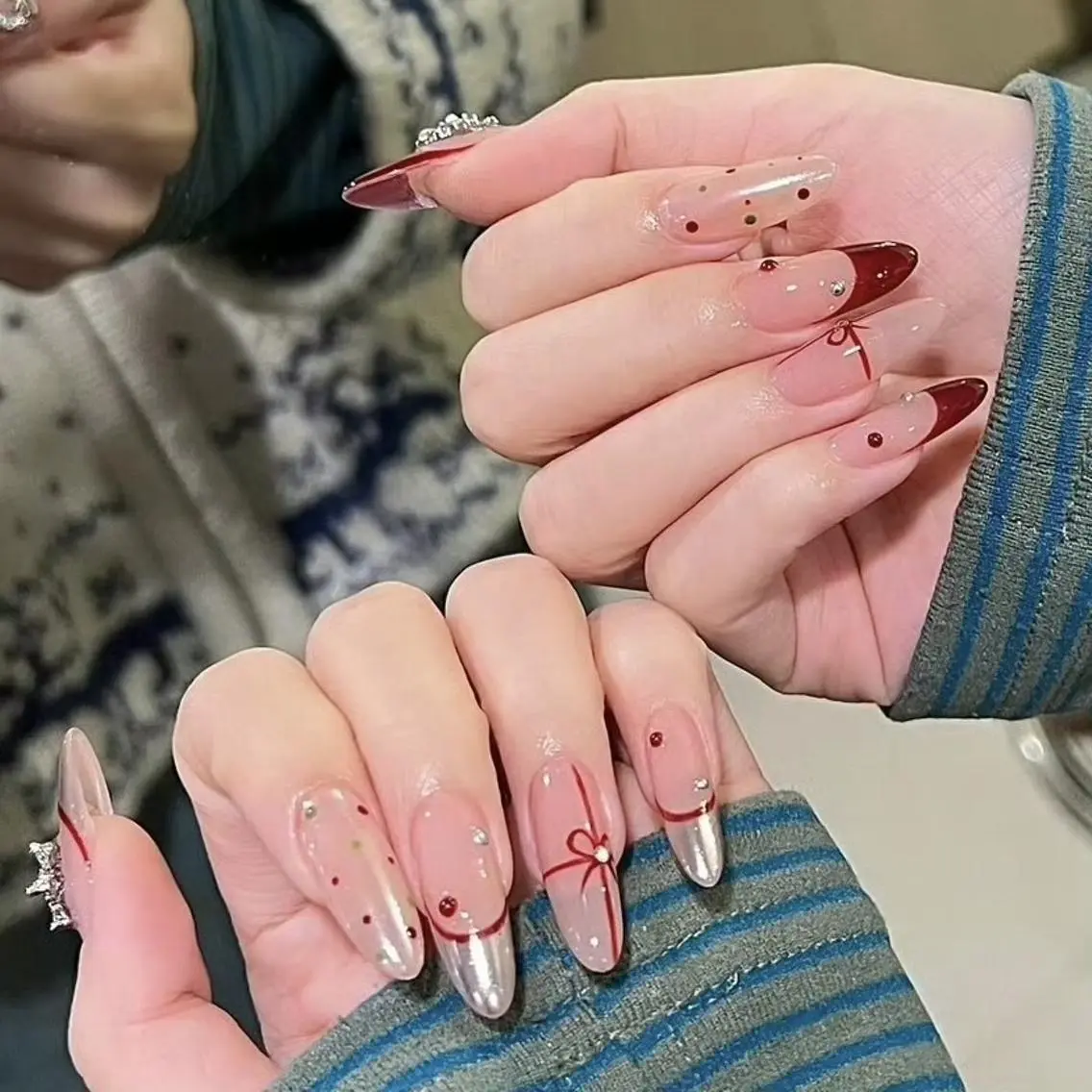 ネイル ハンドネイル ハンドケア 🍑 momo_nailのネイルデザイン
