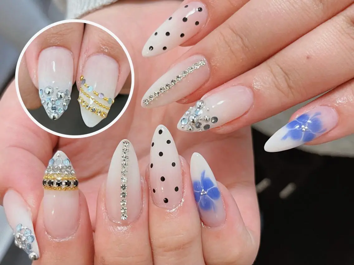 ネイル アニマル柄 オーロラネイル チークネイル フラッシュネイル ジェルネイル Emi🌸Belle Nail Salonのネイルデザイン