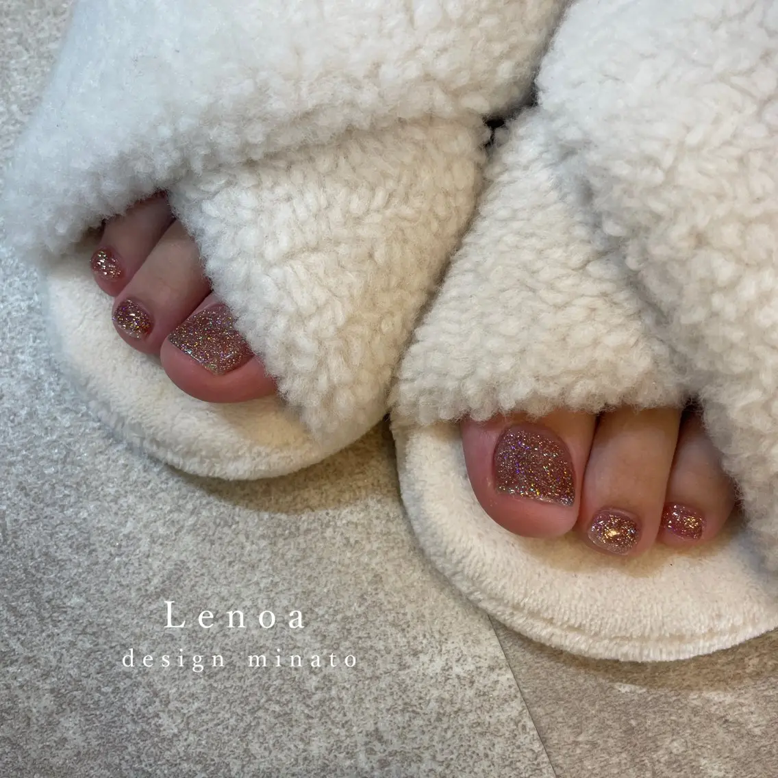 ネイル フットネイル Lenoa minatoのネイルデザイン