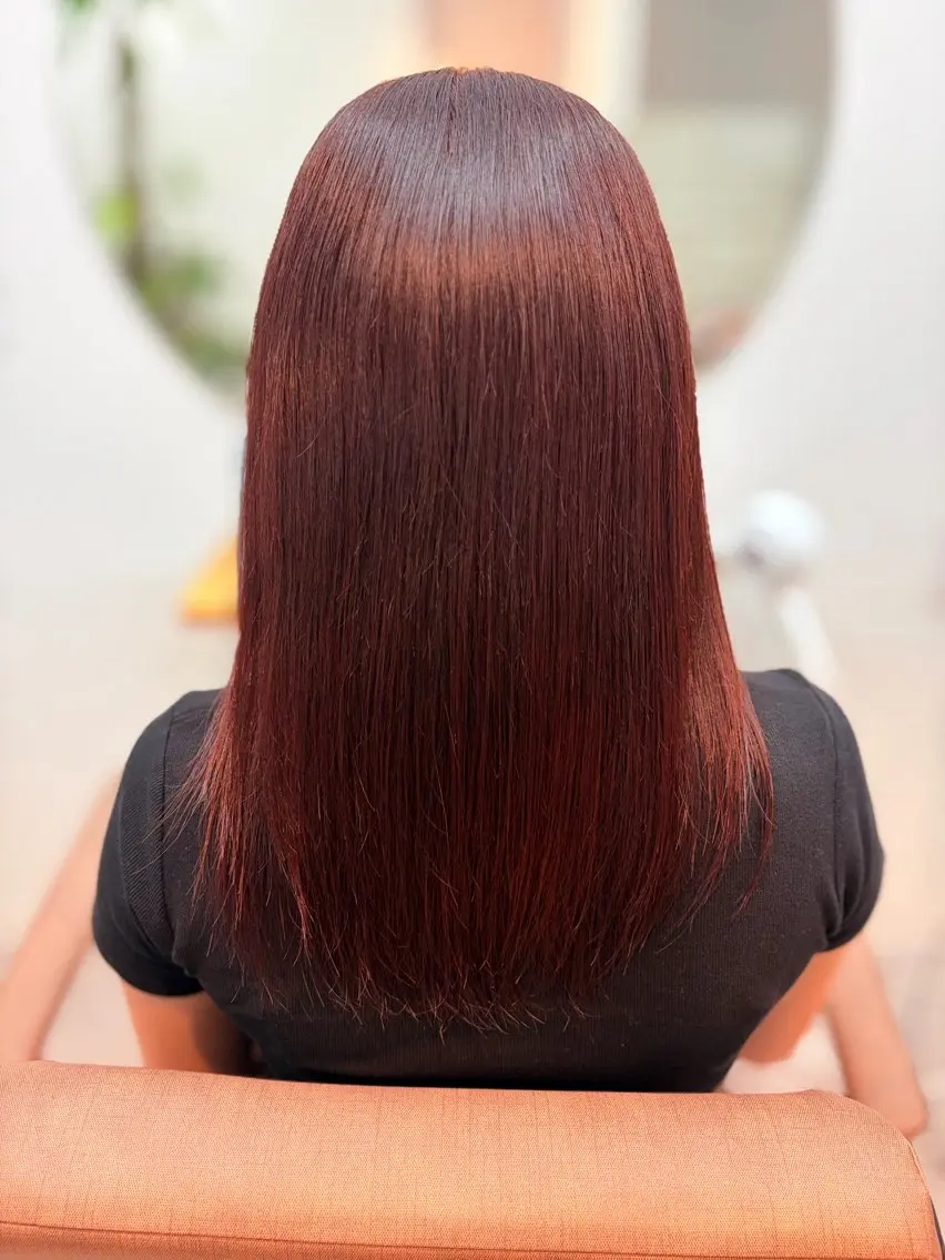 セミロング カラー ヘアカラー 透明感ダブル カラー🩶Naoのヘアスタイル