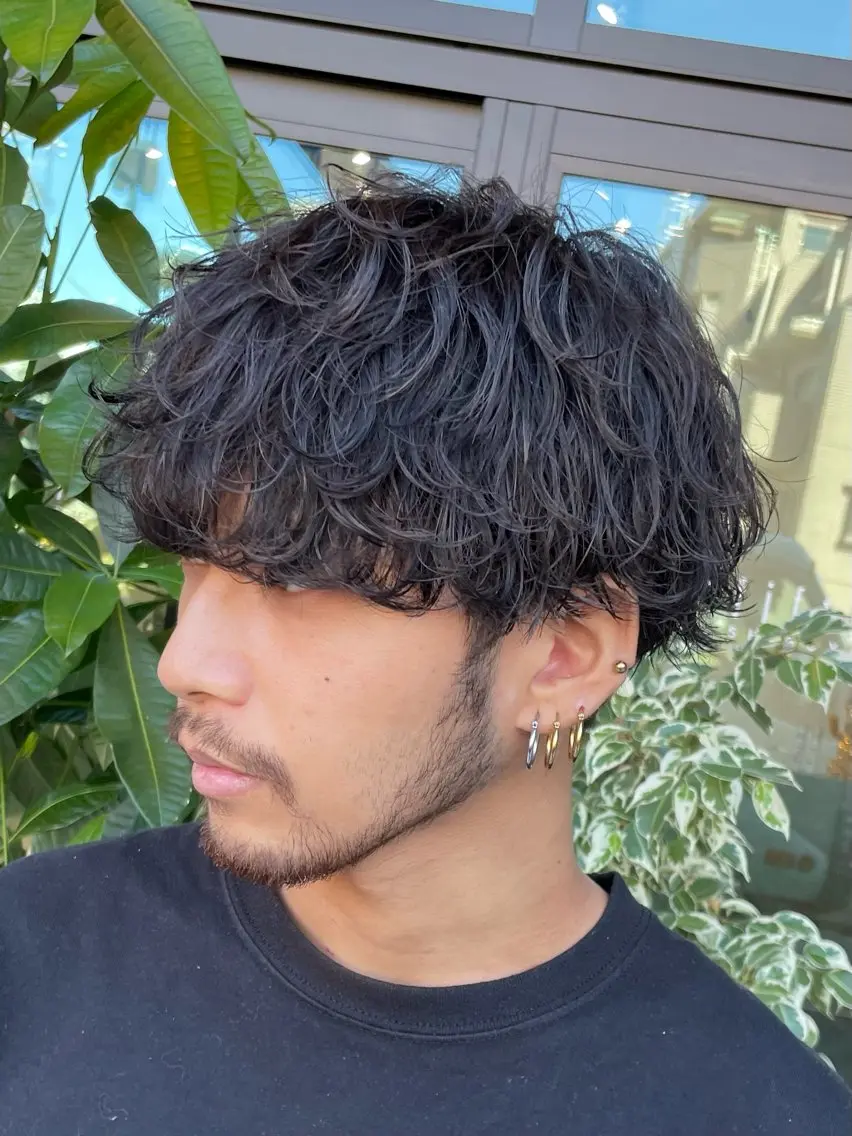 パーマ メンズ 当日予約⭕️ 太田のヘアスタイル