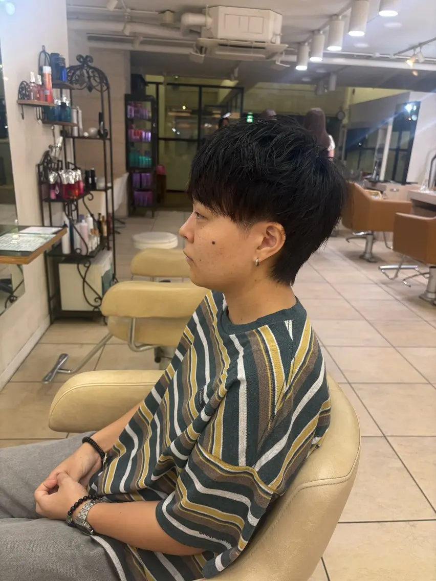 ショート 片岡 未優のヘアスタイル