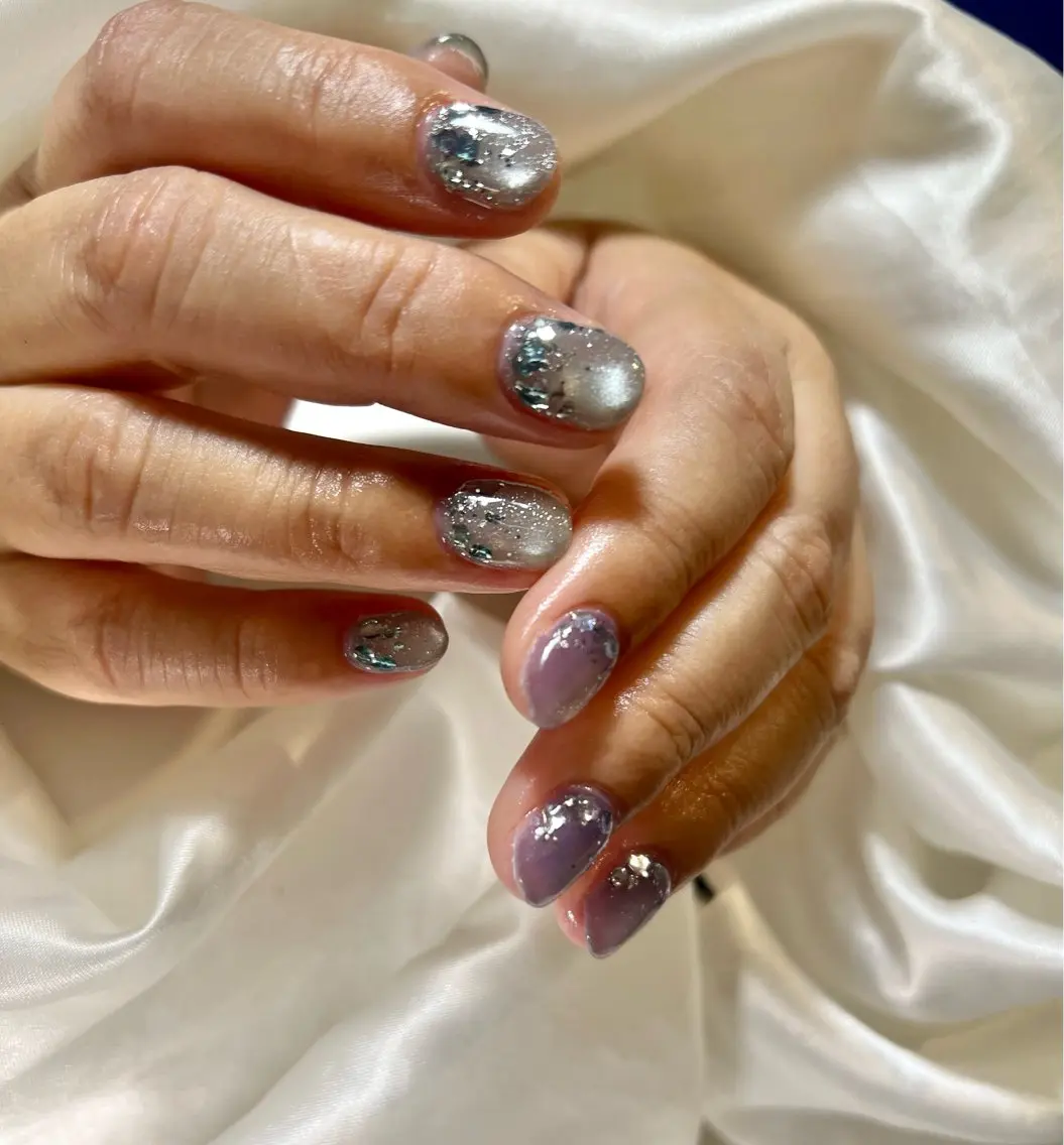 ネイル マグネットネイル plus nails まみのネイルデザイン