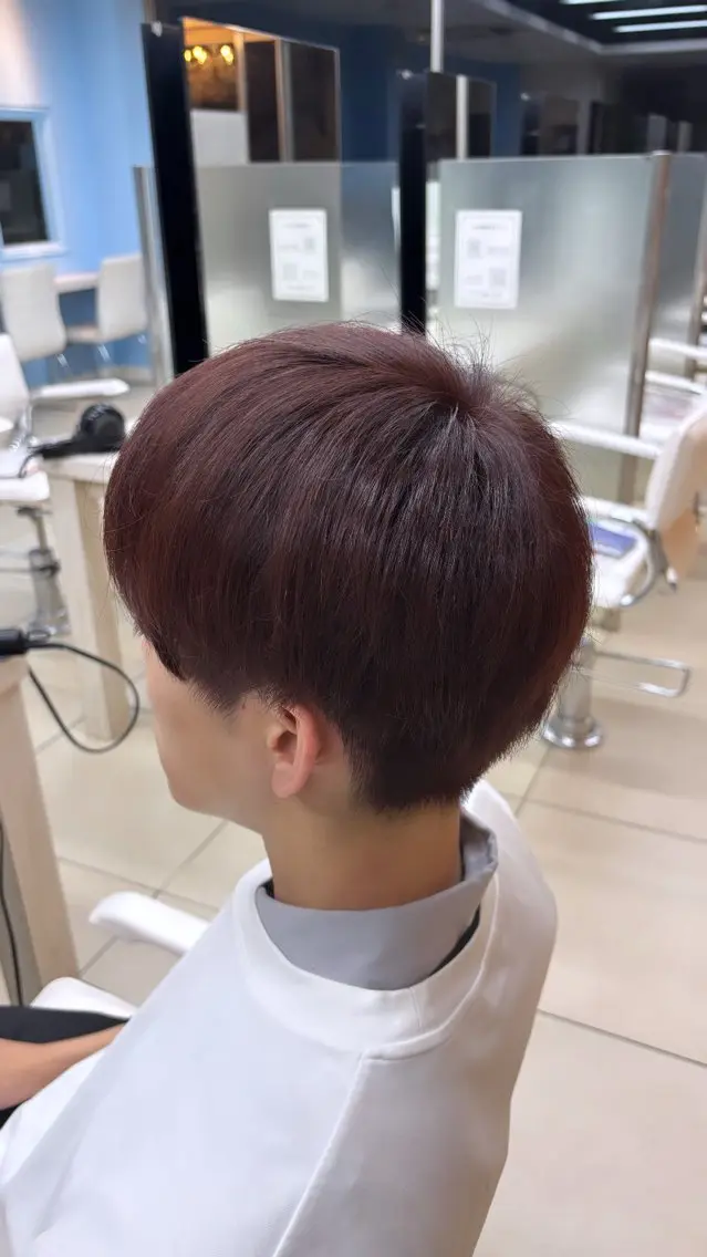 カラー メンズ カット ヘアカラー トリートメント まい| カラー🌿のヘアスタイル