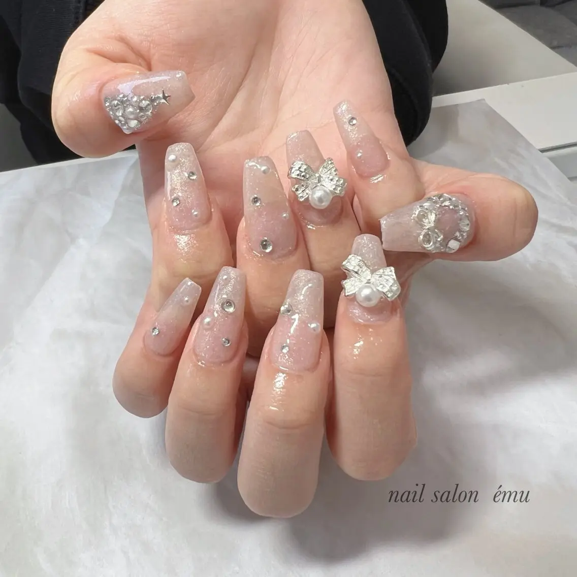 ネイル ハンドネイル nail salon émuのネイルデザイン