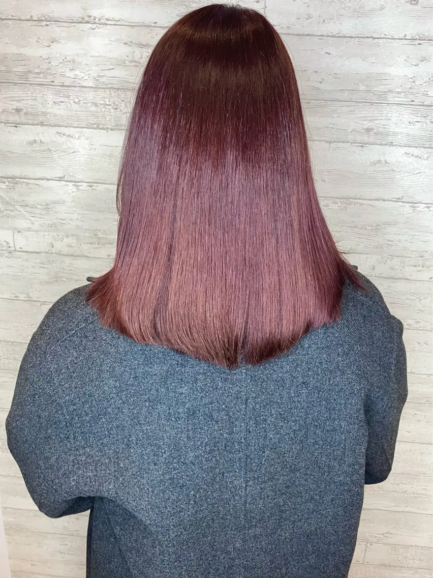 ミディアム カラー ブリーチ 小池 穂果/ 府中のヘアスタイル
