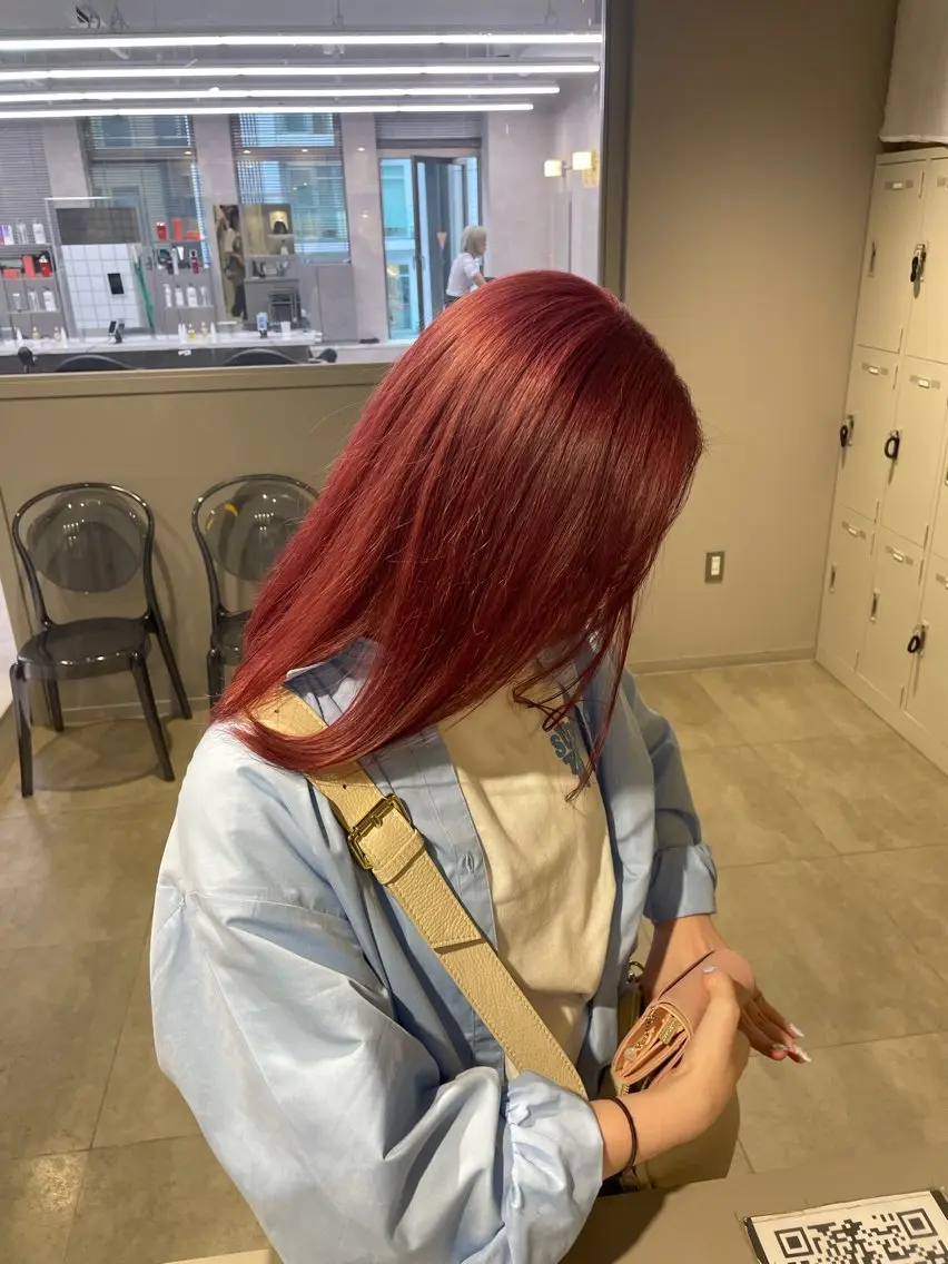 ロング カラー ヘアアレンジ ヘアカラー トリートメント ヘアセット 💗横浜美容室 💗HARUNAのヘアスタイル