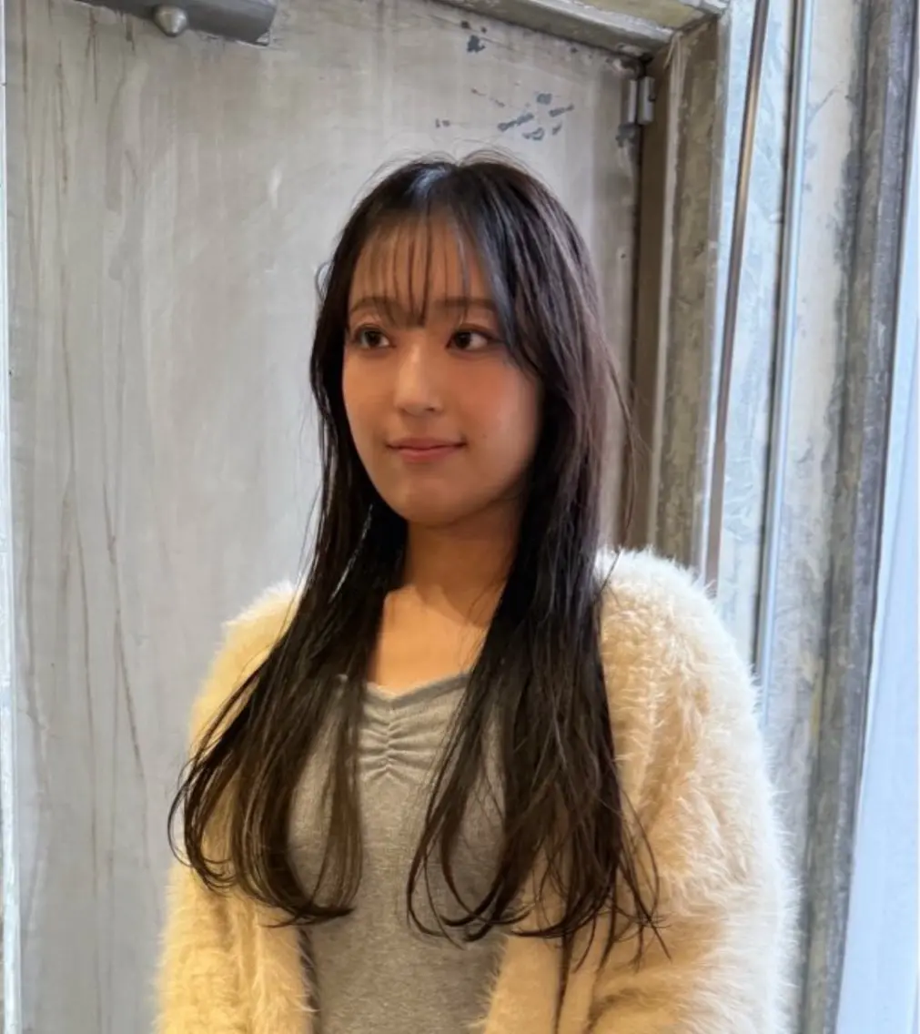 ロング カラー ヘアカラー トリートメント 池田 早希のヘアスタイル