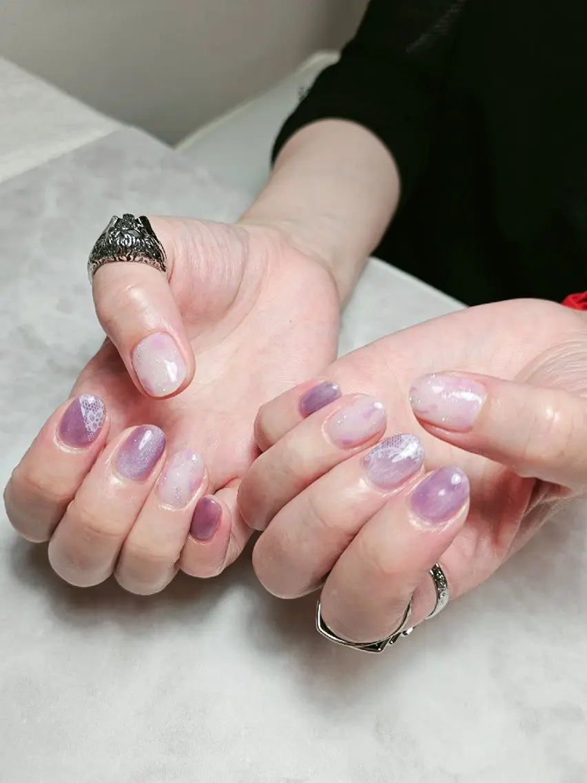ネイル アートネイル シンプルネイル Chika  Nail MIRAIのネイルデザイン