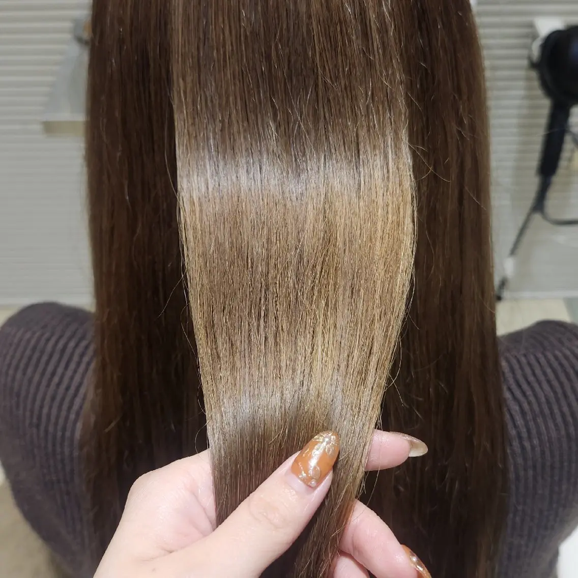 ロング カラー カット ヘアカラー トリートメント 暖色カラー/髪質改善 /メンズ🧡莉南のヘアスタイル