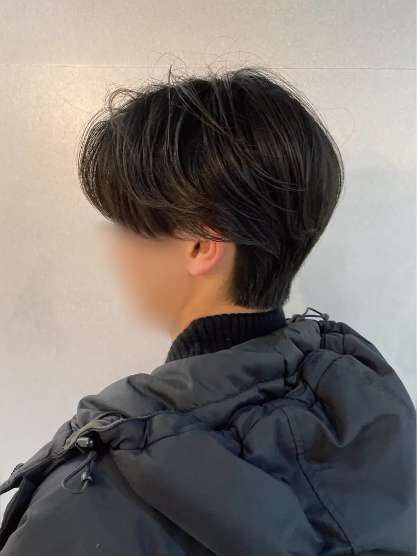 パーマ メンズ ダウンパーマ メンズパーマ カット パーマ ウルフカット レイヤーカットのヘアスタイル