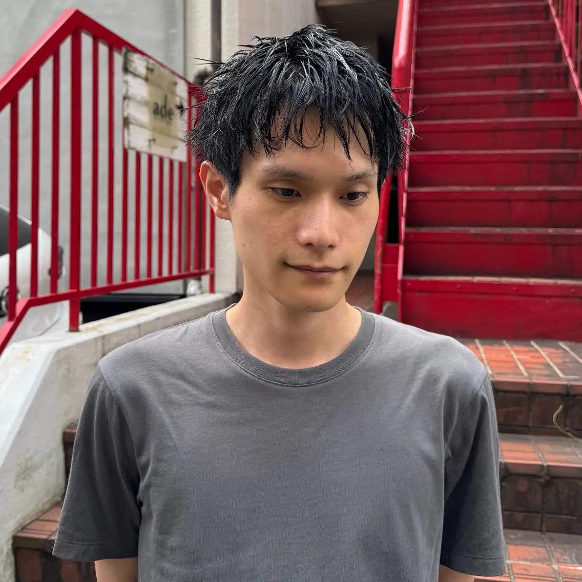 ショート メンズ スパイキーショート ショートヘア カット 山本 優志のヘアスタイル
