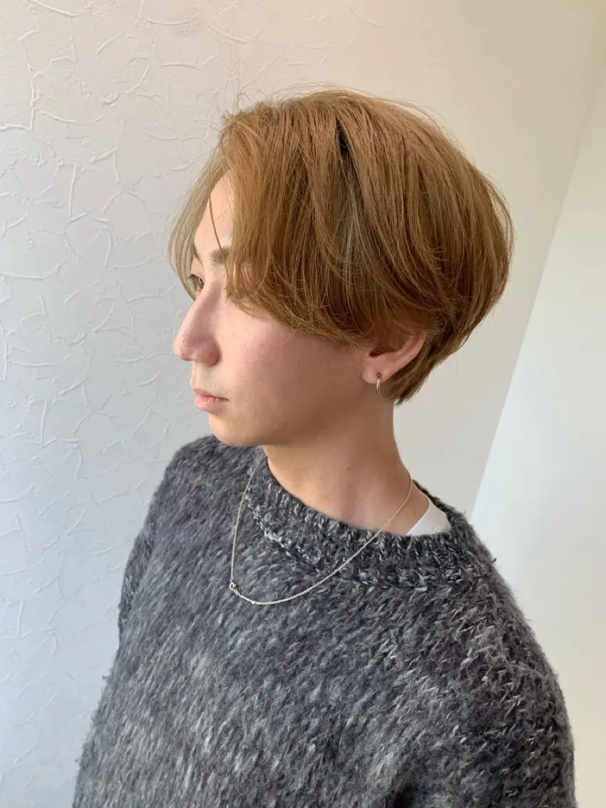 パーマ メンズ chicメンズ限定 カットモデル無料‼️のヘアスタイル