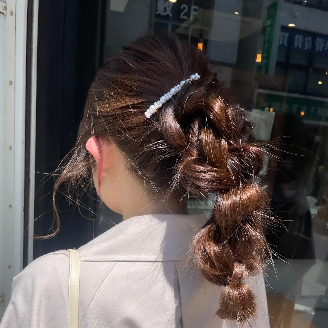 ロング ヘアアレンジ ヘアセット いまじゅく あおいのヘアスタイル