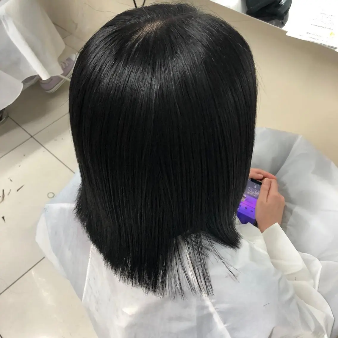ミディアム カラー 髪質改善・白髪ぼかし /お悩み対応カラーのヘアスタイル