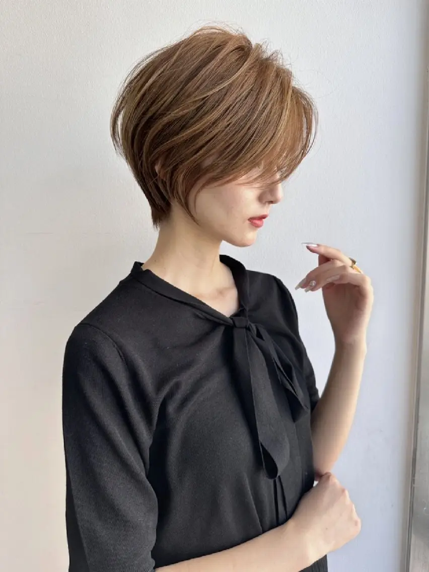 ショート 山嵜菜織🌿ショート 特化¦似合わせのヘアスタイル
