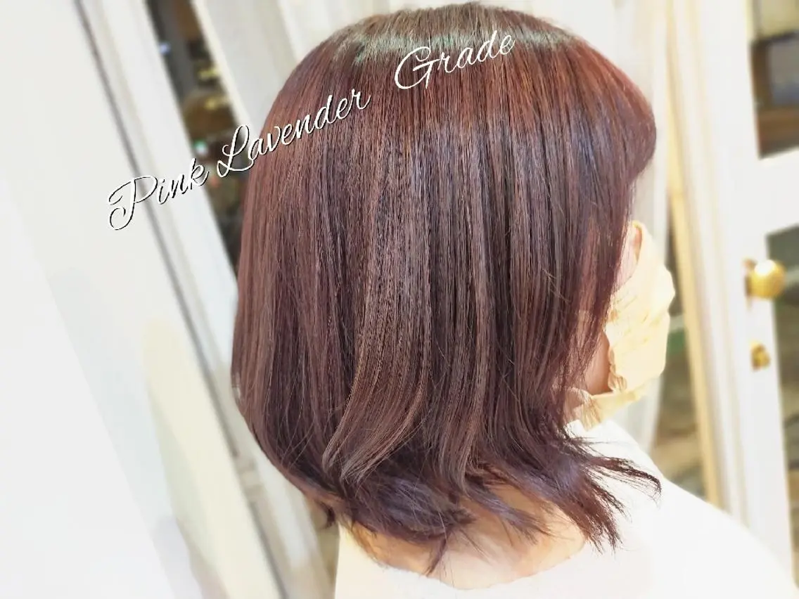 ミディアム カット ヘアカラー トリートメント Culumi クルミ 松井照雄/梅田茶屋町のヘアスタイル