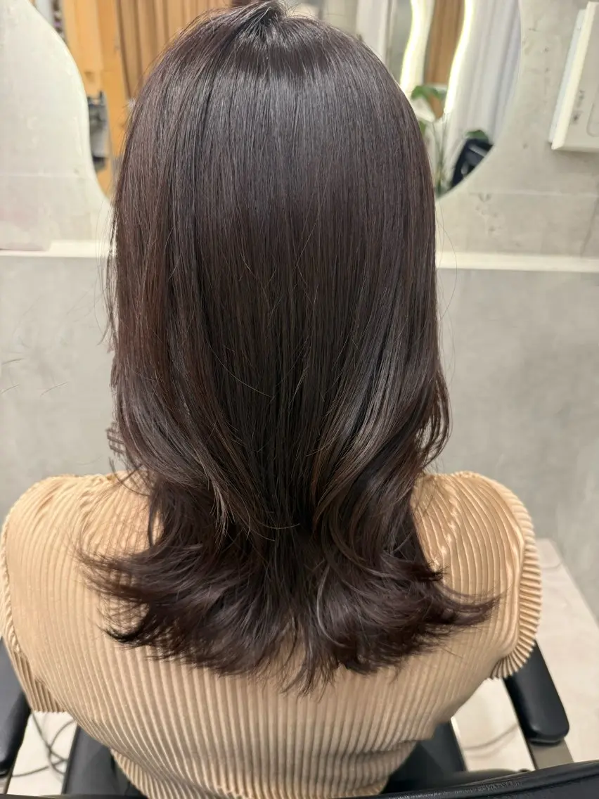 ミディアム カラー 大宮美容師☾まゆ☾ カラーモデル様募集中のヘアスタイル