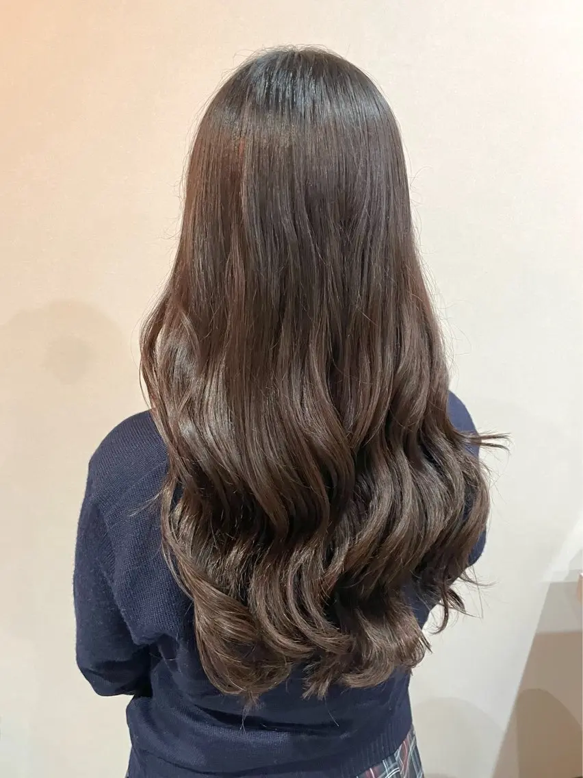 ロング ヘアアレンジ シールエクステ エクステ Mila Akariのヘアスタイル