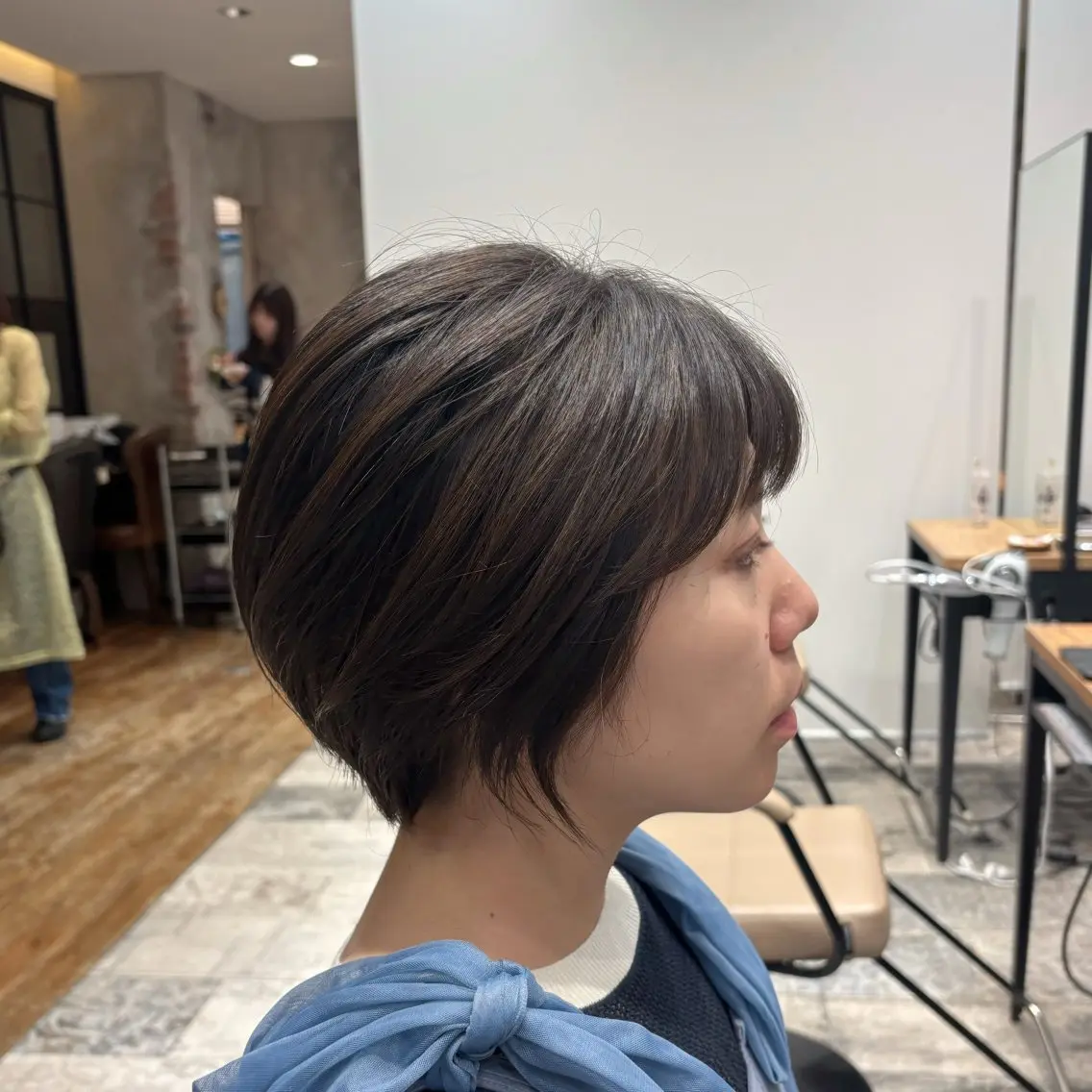 ショート レイヤーカット/ ♡yuria♡のヘアスタイル