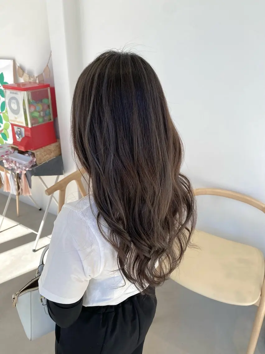 ロング ハイライト 川合 勇気のヘアスタイル