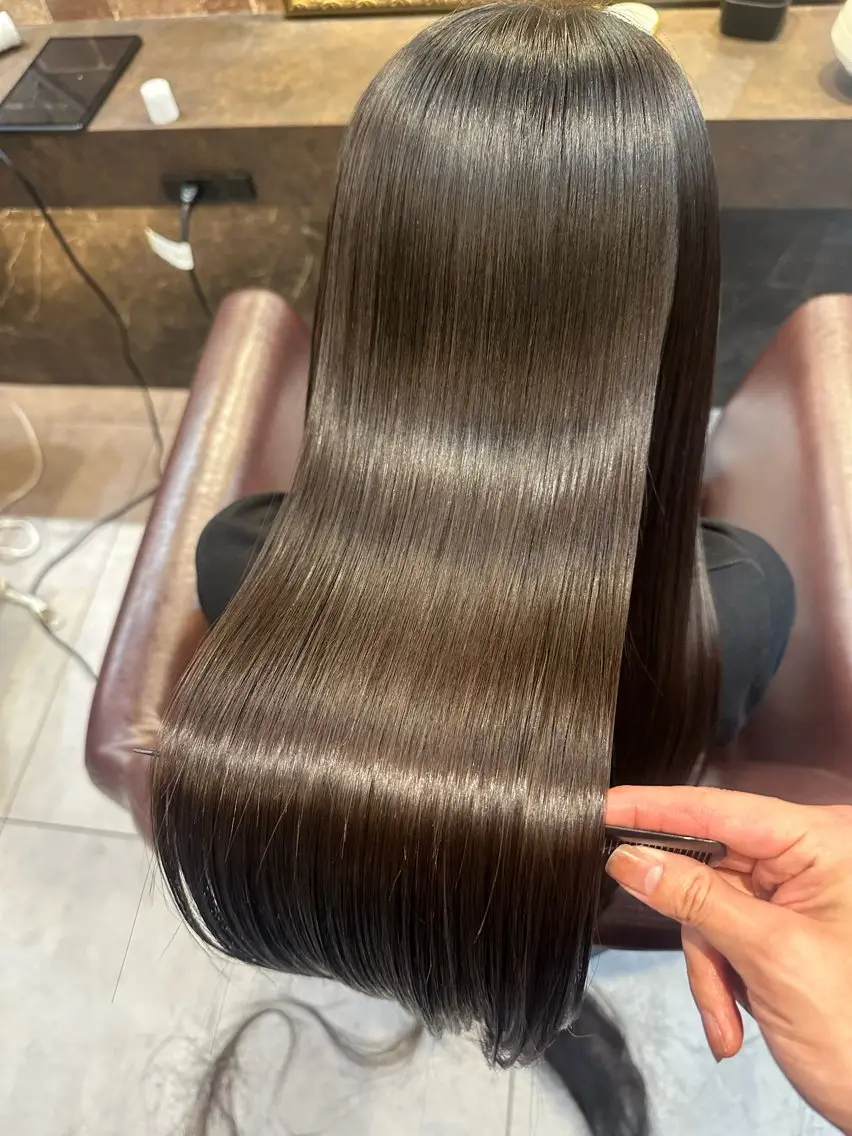 ロング カラー パーマ カット ヘアカラー 縮毛矯正 トリートメント 髪質改善サロン Bejittoのヘアスタイル
